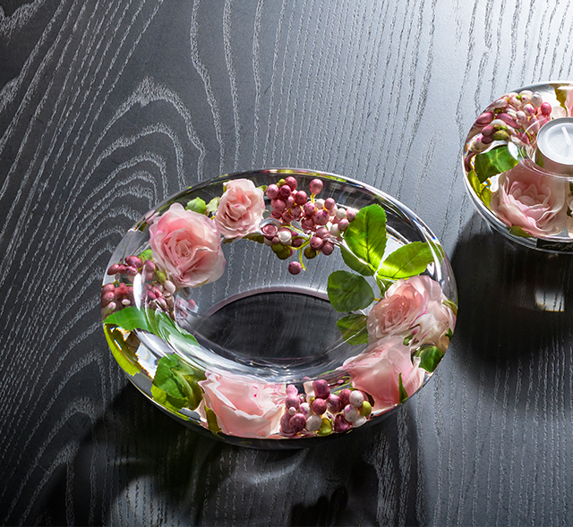 EMILIO ROBBA FLOWER BOWL PRIMA ROSE / エミリオロバ フラワー