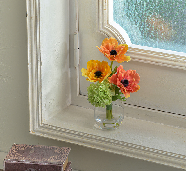 アネモネM26 アートフラワー アーティフィシャルフラワー ギフト