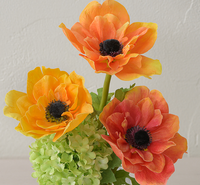 アネモネM26 アートフラワー アーティフィシャルフラワー ギフト