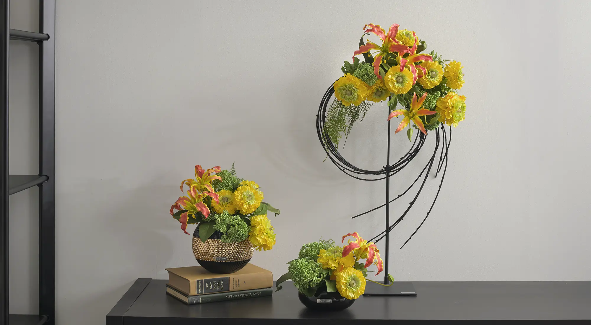 迎春ラナンキュラス&グロリオサリースL25