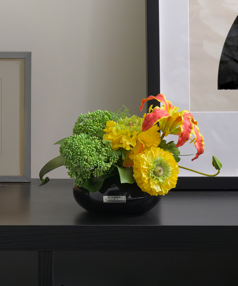 迎春ラナンキュラス&グロリオサM25