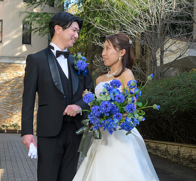 オーダー】ブライダルブーケ・コーンフラワー アーティフィシャル