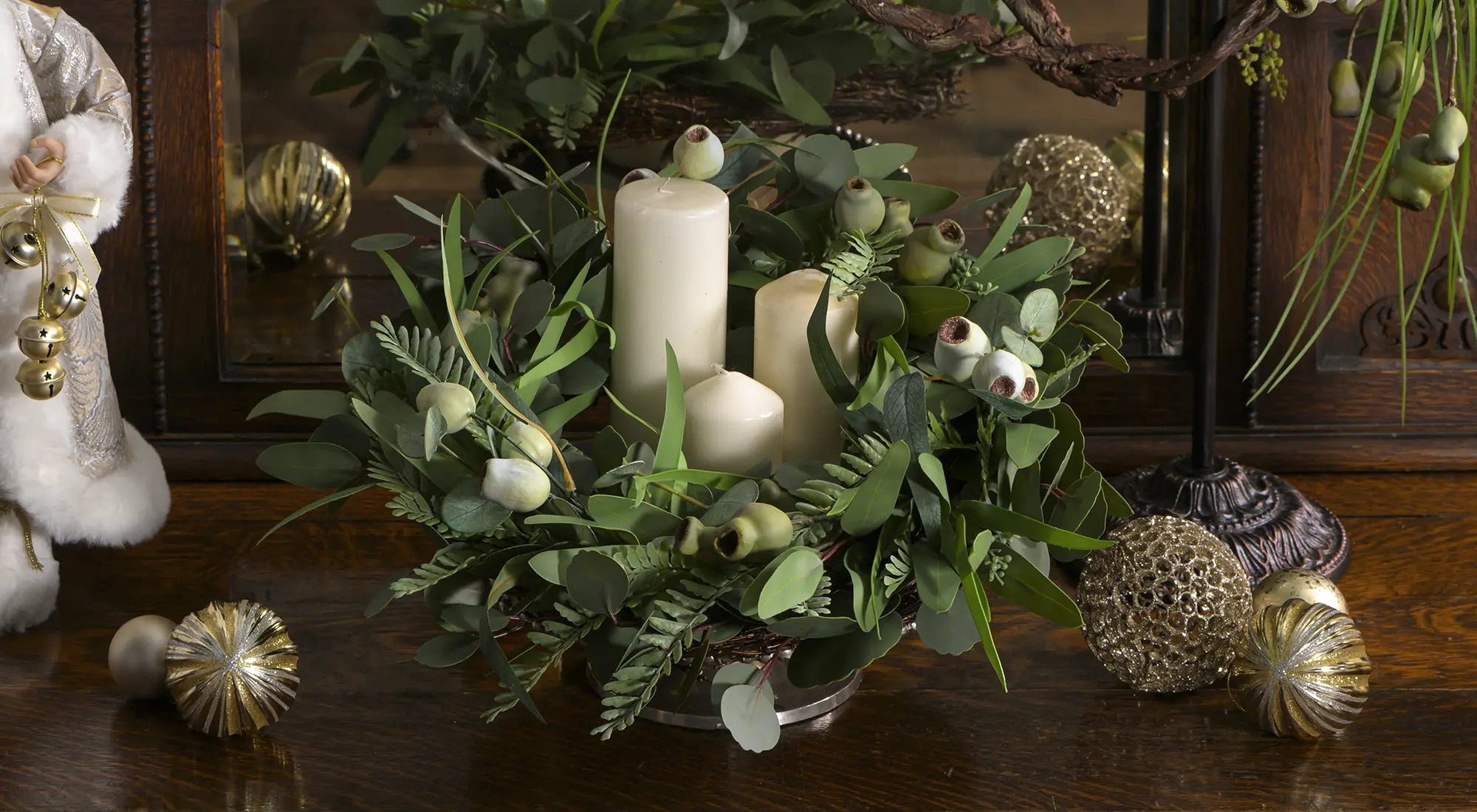 フラワー・リース 25114 ネイティブフラワーのリースL | ichirin's STORE