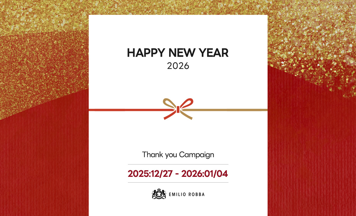 Thank you Campaign HAPPY NEW YEAR 2025 開催期間 12.26(Thu)12:00～2025.1.6(Mon)12:00
