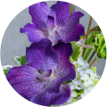 お盆のお供え花